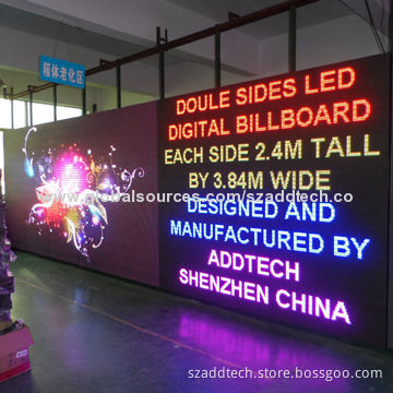 P10mm Outdoor LED Display for USA Market, 160 x 160mm Module Size